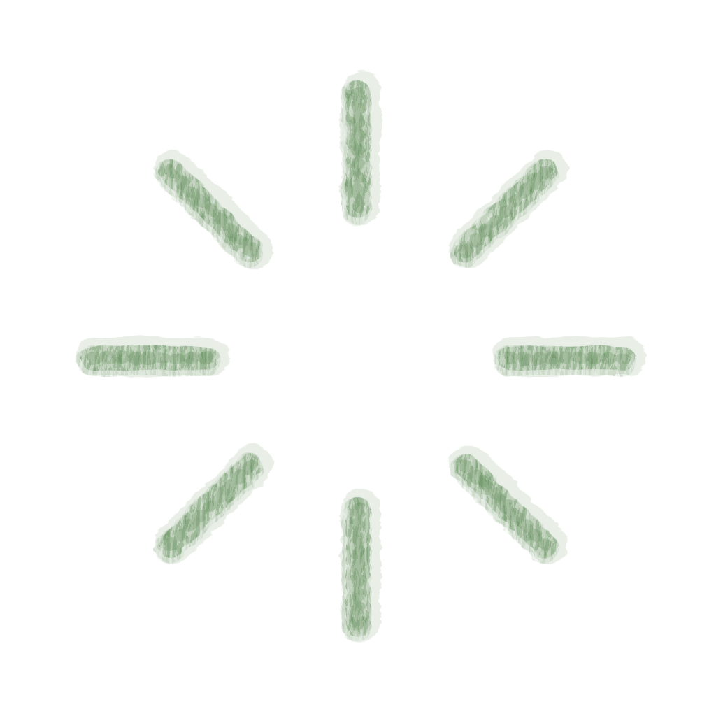 Camp Sisol chalk-style Rays Green icon