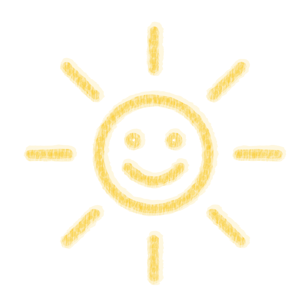 Camp Sisol chalk-style Sun Smile Yellow icon